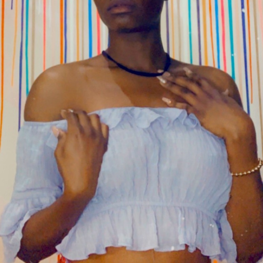 Lavender Crop Top